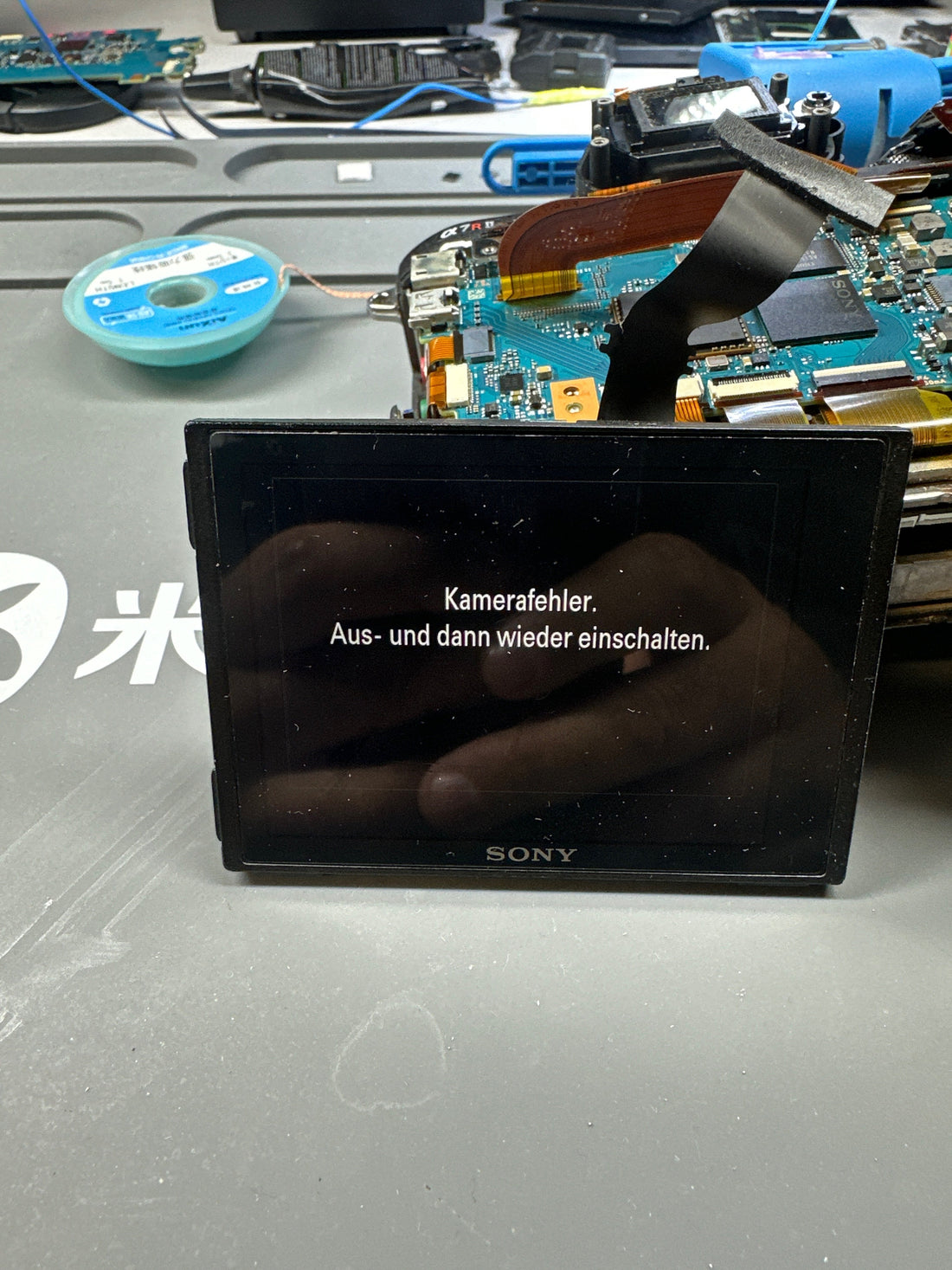 Reparatur einer Alpha 7R II